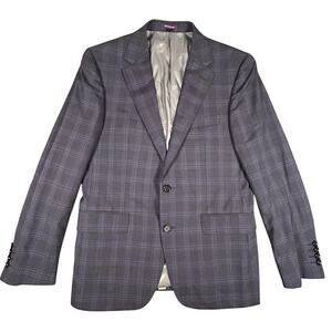 Bartorelli Napoli Blazer Mens 50 Plaid Wool Abito Sartoriale Italy Suit Jacket